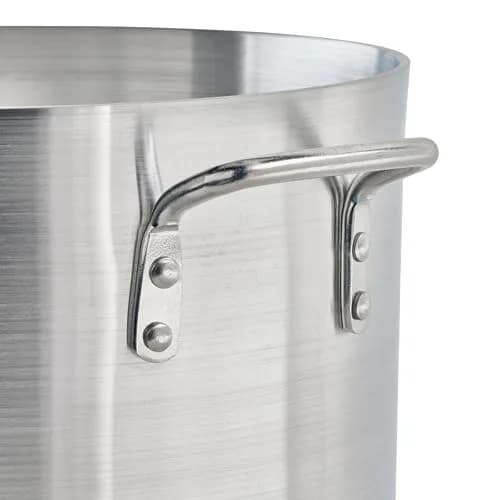 Winco 20 qt Elemental Aluminum Sauce Pot | Commercial-Grade 18.93L (20 Quarts) Capacity thumbnail 4