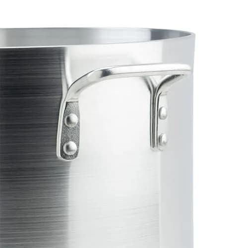 Winco 26 qt Elemental Aluminum Sauce Pot | Commercial 26 Quart Capacity, NSF Certified thumbnail 4