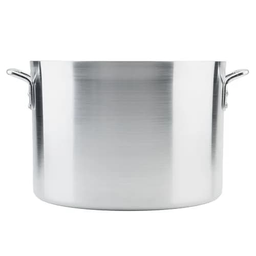 Winco 26 qt Elemental Aluminum Sauce Pot | Commercial 26 Quart Capacity, NSF Certified thumbnail 2