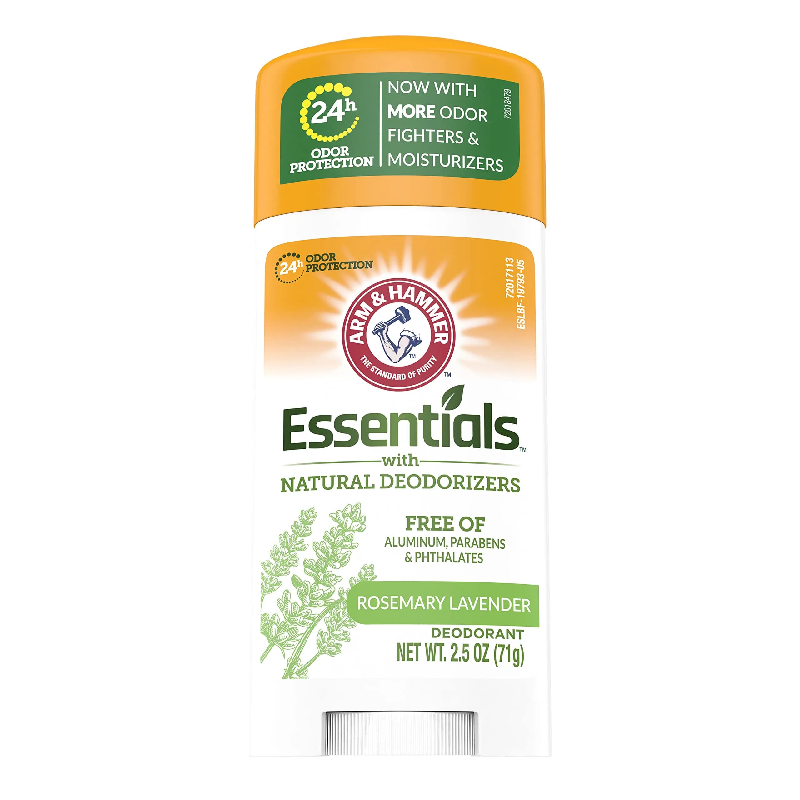 Arm & Hammer Essentials Deodorant Rosemary Lavender 70.87 g (2.5 oz) | Natural Odor Protection - main product image
