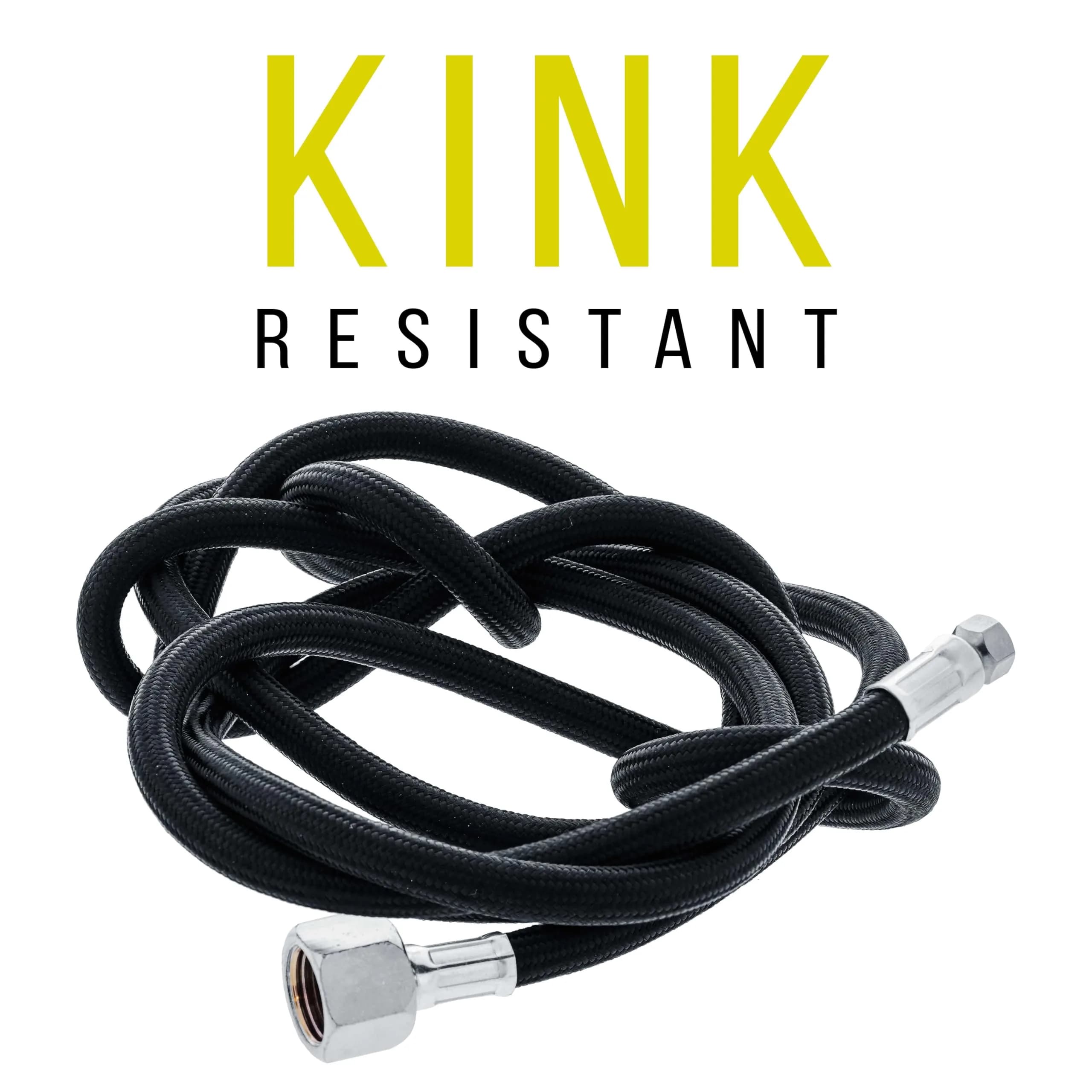 Master Airbrush Premium 6 Foot Nylon Braided Airbrush Hose with 1/8" & 1/4" Fittings - view 5