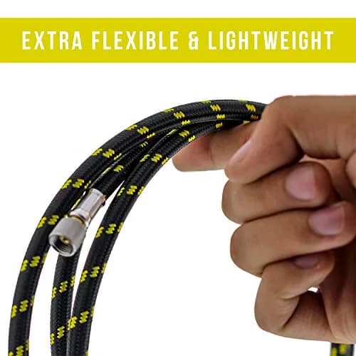 Master Airbrush Premium 25 Foot Nylon Braided Airbrush Hose with 1/8" BSP Fittings thumbnail 4