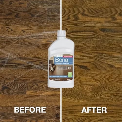 Bona Hardwood Floor Polish 946ml (32 fl oz) | Low Gloss Shine for Polyurethane Finished Floors thumbnail 6