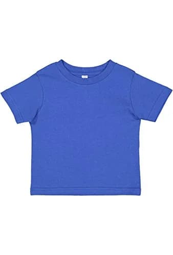 RABBIT SKINS Infant 100% Cotton Jersey Short Sleeve Tee Royal 18 Months | Soft Breathable Cotton Knit for Everyday Wear thumbnail 1