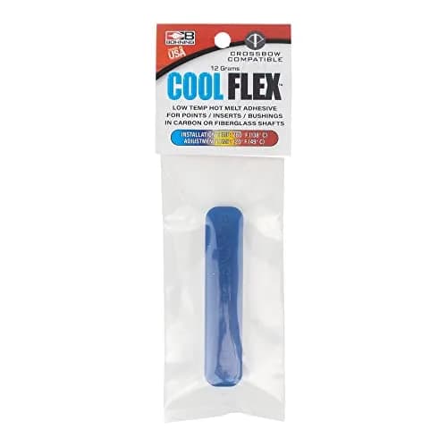 Bohning Ferr-L-Tite Cool Flex Hot Melt Adhesive Stick 12g (0.42 oz) | Bonds Points & Inserts to Carbon Shafts thumbnail 1