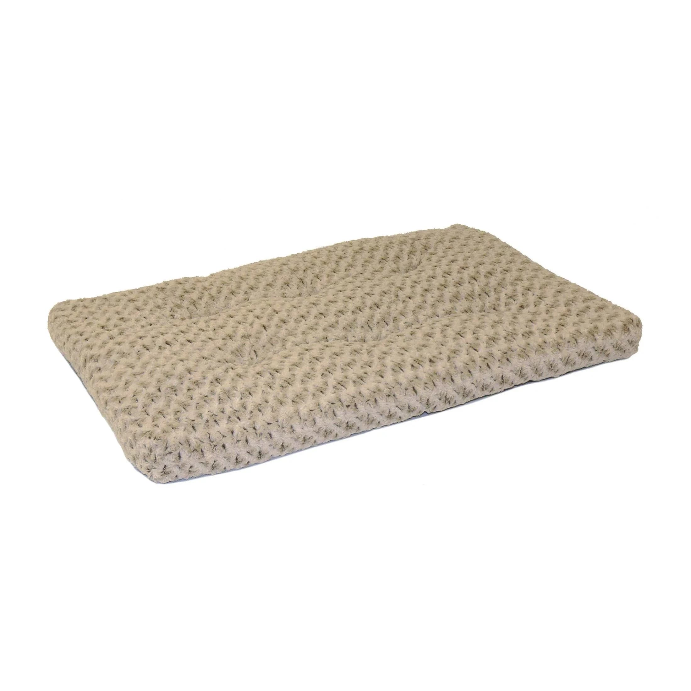 MidWest Homes for Pets XL QuietTime Deluxe Mocha Ombré Swirl Plush Pet Bed 46 x 28 inches | Cozy Comfort for Large Dogs