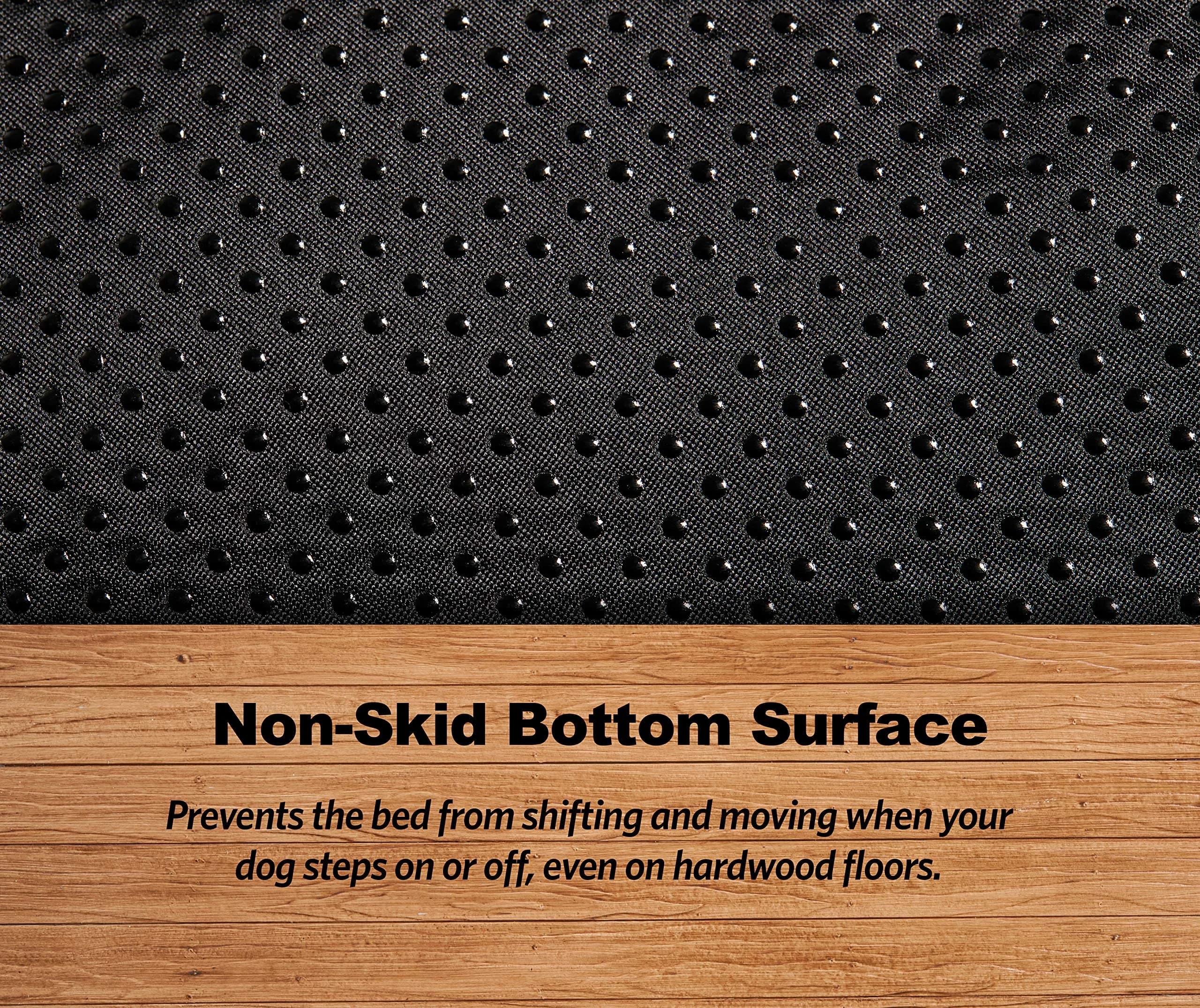 MidWest Homes for Pets Small QuietTime Deluxe Mocha Ombré Swirl Plush Pet Bed 53cm x 43cm (22 x 17 inches) | Cozy Crate Mat for Small Dogs & Cats - view 4