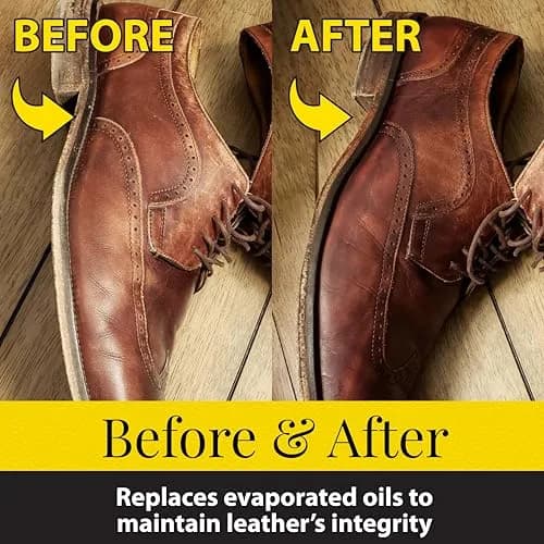Fiebing's 100% Pure Neatsfoot Oil 237ml (8 Fl Oz) | Natural Leather Preservative for Boots, Saddles, and Shoes thumbnail 5