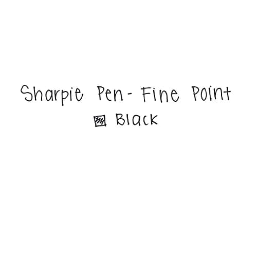 Sharpie Felt Tip Medium Point Black Pens, Drawing & Writing Pens | 4 Count (Pack of 1) thumbnail 7