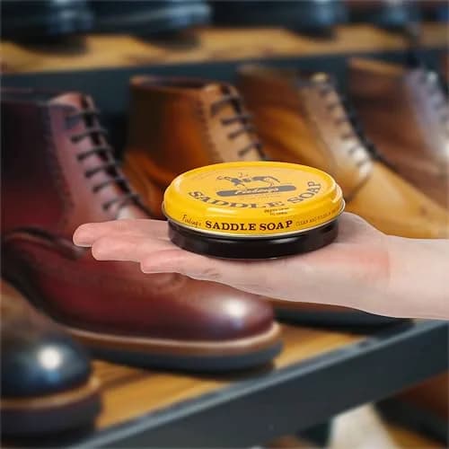 Fiebing's Yellow Saddle Soap 3.5 oz (100 ml) | Cleans, Conditions & Restores Smooth Leather thumbnail 6