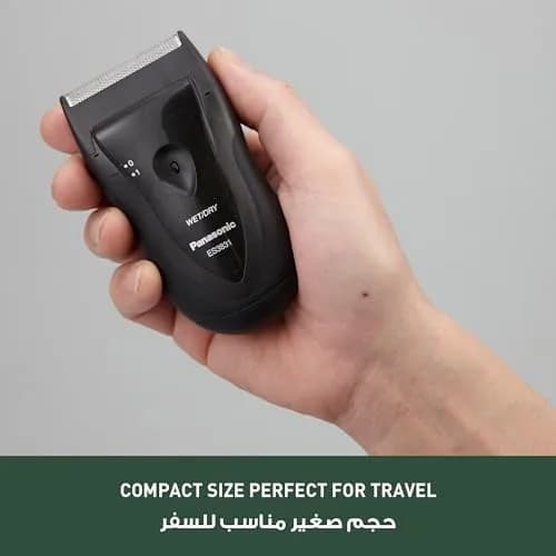 Panasonic Electric Razor for Men, Cordless Wet Dry Lightweight Shaver with Ergonomic Grip, ES3831K, Black | Close, Comfortable Shave thumbnail 6