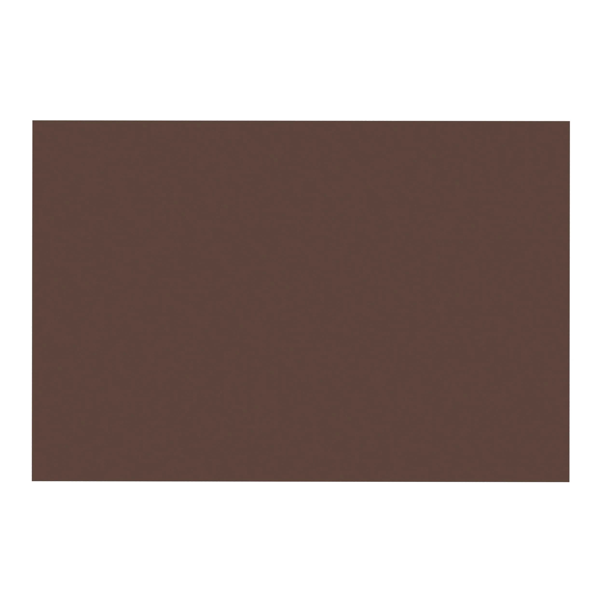 Prang Construction Paper, Dark Brown, 12" x 18" (30.5 x 45.7 cm), 50 Sheets | Smooth Texture, Cuts & Folds Evenly - view 2