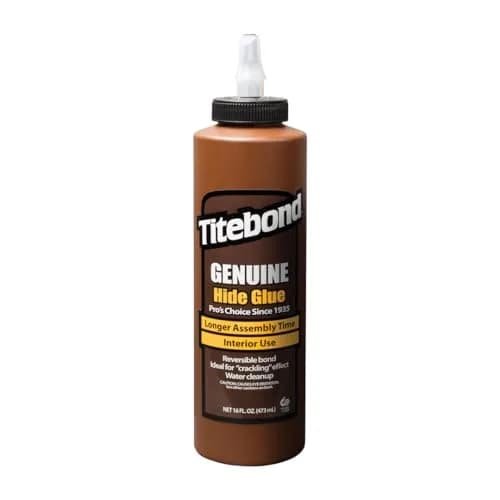 Titebond Genuine Hide Glue 454g (16 Oz.) | Ready-to-Use Adhesive for Fine Furniture & Antique Restoration thumbnail 1