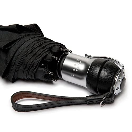 Davek Solo Umbrella (Classic Black) | Windproof Travel Umbrella with Automatic Open thumbnail 5