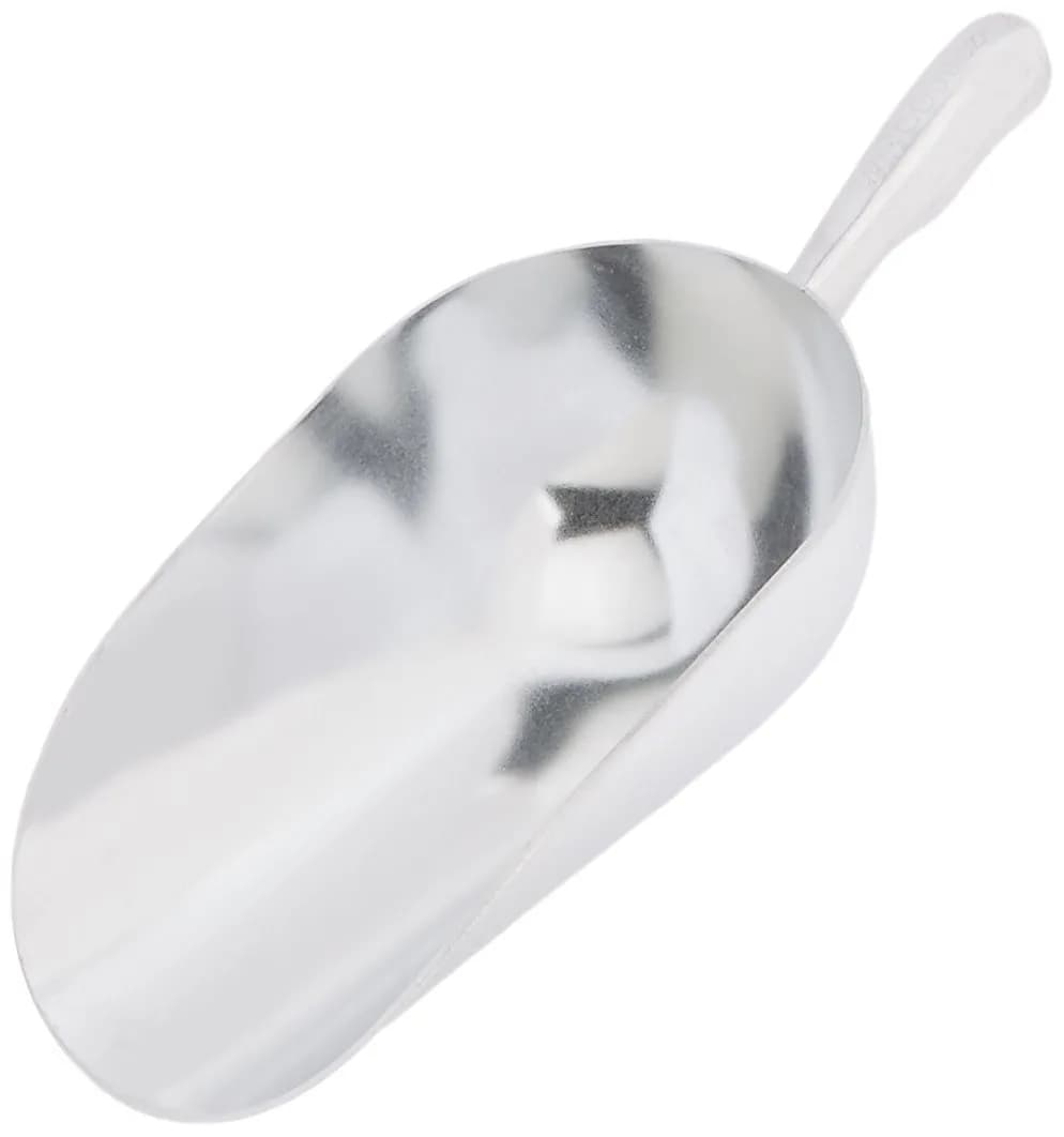 Winco Aluminum Utility Scoop Medium | 38-Ounce Food & Ice Portioner