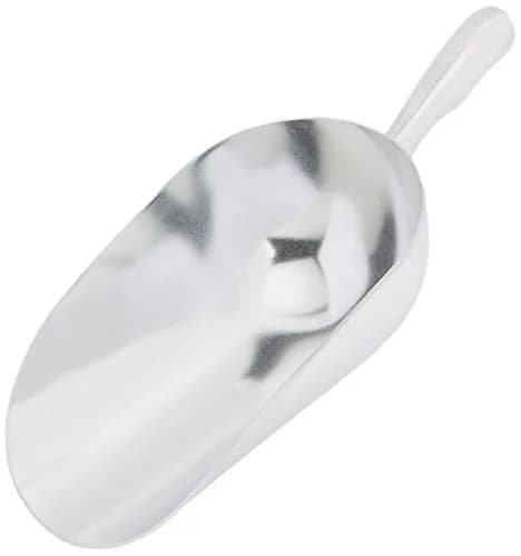 Winco Aluminum Utility Scoop Medium | 38-Ounce Food & Ice Portioner thumbnail 1