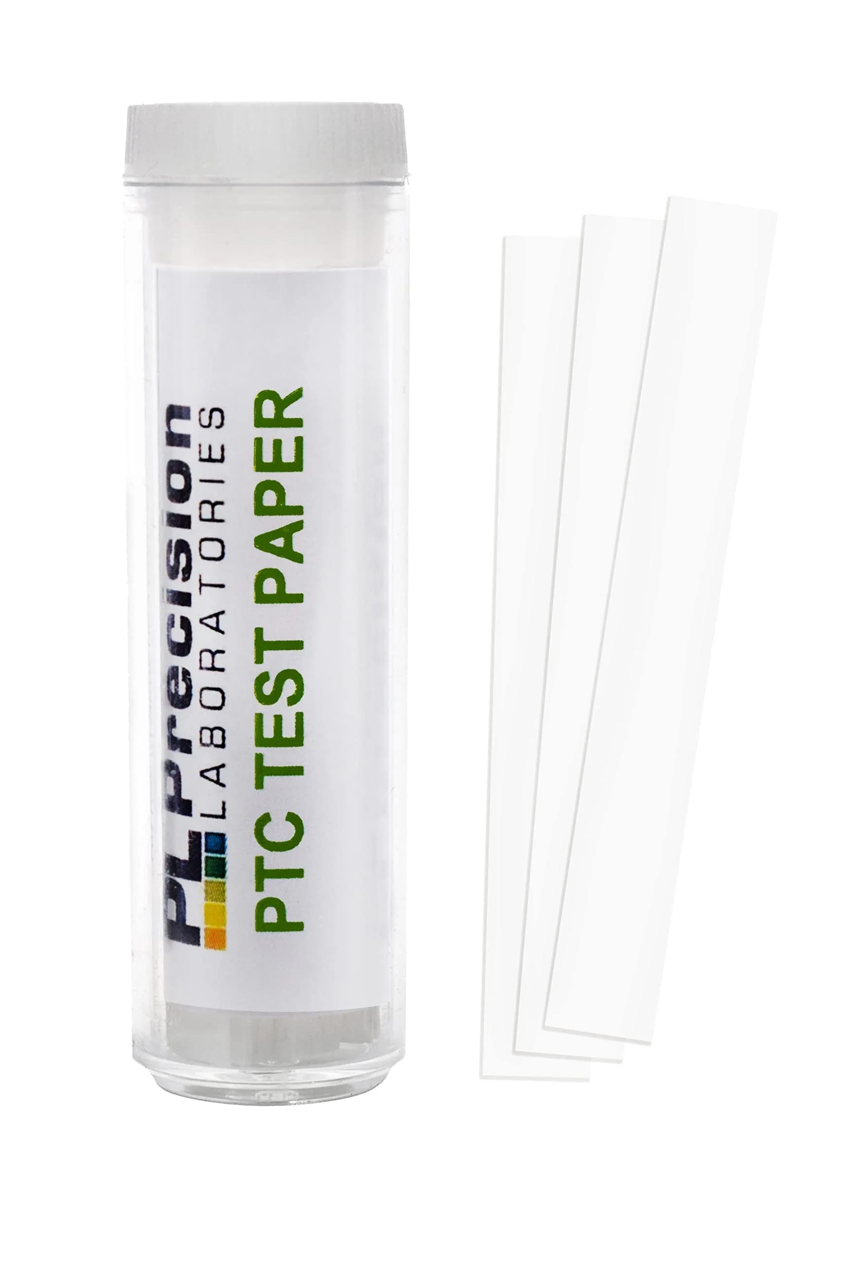 Precision Laboratories PTC Paper Taste Test Strips Vial of 100 | Genetics Demonstration Kit — Original Version