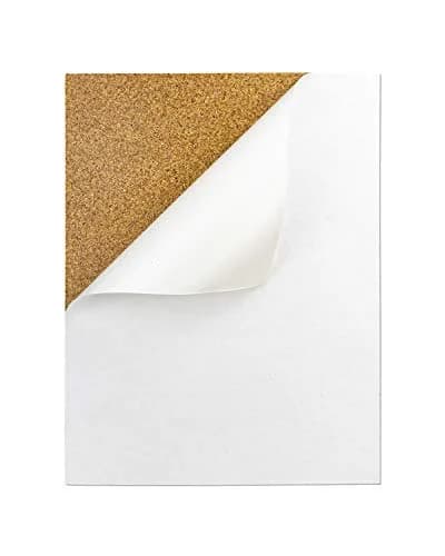Hygloss Self-Adhesive Cork Sheets 2 mm Thick 21.6 x 27.9 cm (8.5 x 11 Inches) | Cut-to-Size for Crafts & Floor Protection thumbnail 3