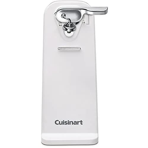 Cuisinart Deluxe Electric Can Opener White | Single-Touch Automatic Operation, Stainless Steel Blade, Stable Base thumbnail 1