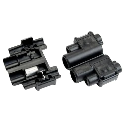 3M Scotchlok Electrical IDC 901-BULK Connector 18-14 AWG (Tap) & 12-10 AWG (Run) Black | Inline Wire Splice for Automotive & Control Circuits thumbnail 1