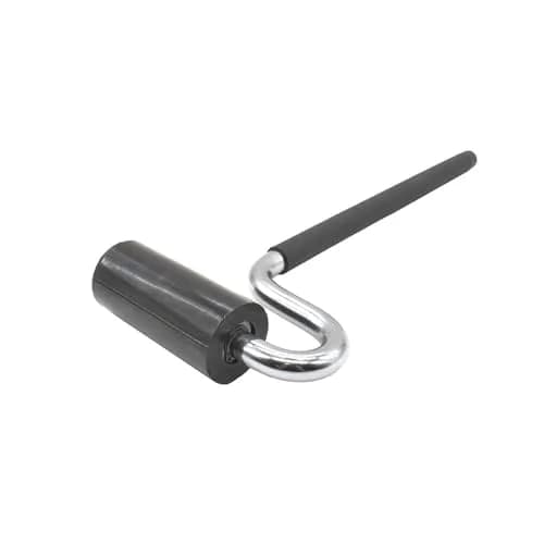BIG HORN Long Handle J-Roller with Rubber Roller 1.5 inches | Pressure Application for Laminate Work thumbnail 4