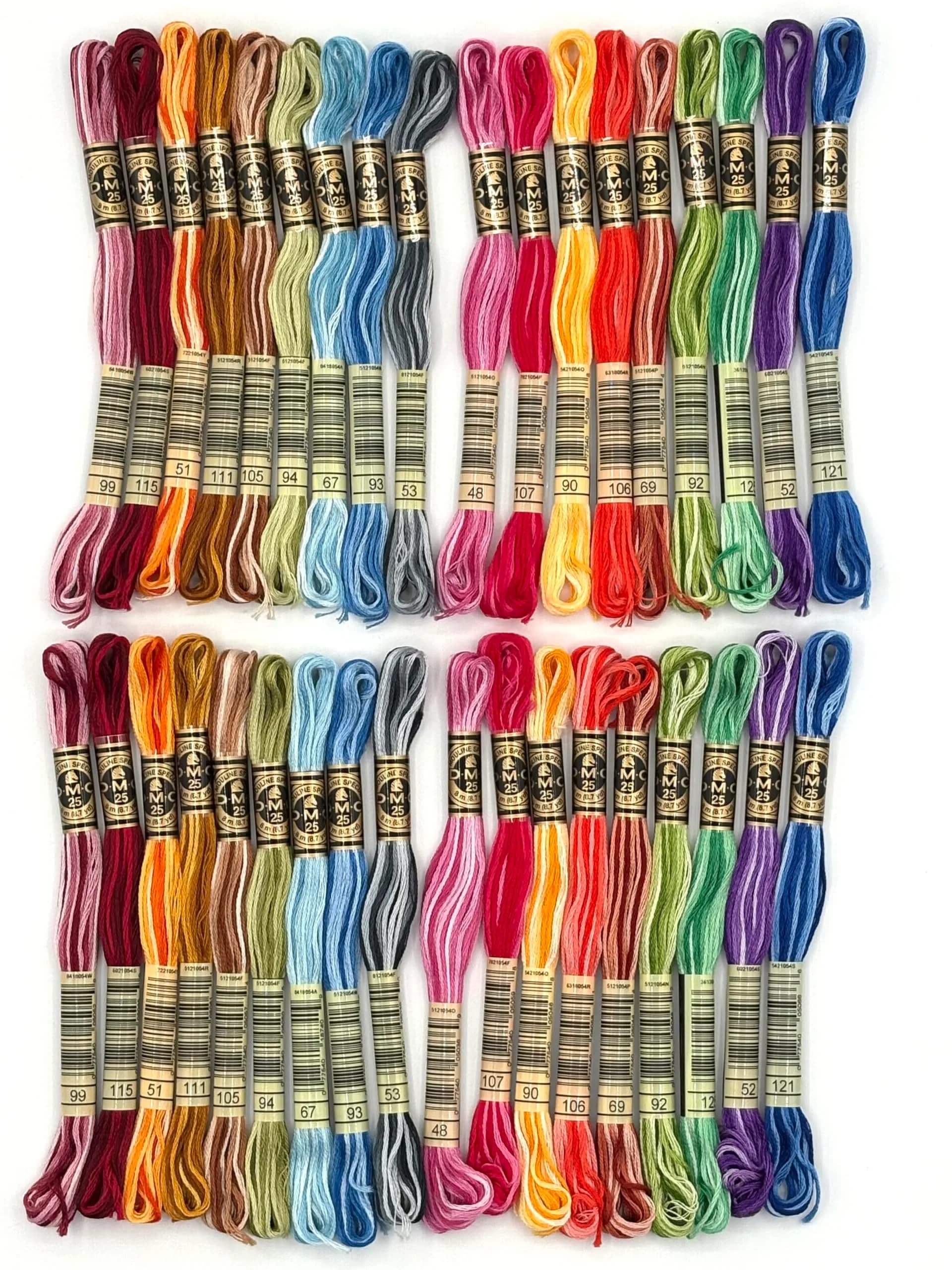 DMC Variegated Embroidery Floss Pack - 36 Skeins (8.7 Yards Each) | 310+ Total Yards for Detailed Needlework - view 5