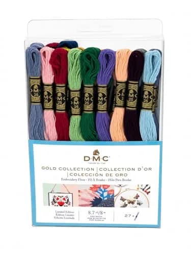 DMC Embroidery Floss Pack 8.7yd | Premium Cotton Variegated Thread for Needlecrafts thumbnail 1
