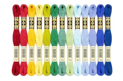 DMC Embroidery Floss Pack 8.7yd | Premium Cotton Variegated Thread for Needlecrafts thumbnail 6
