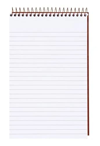 Ampad Gold Fibre Retro Writing Pad 5x8in White Paper | Vintage Design, Heavyweight, 80 Sheets thumbnail 3