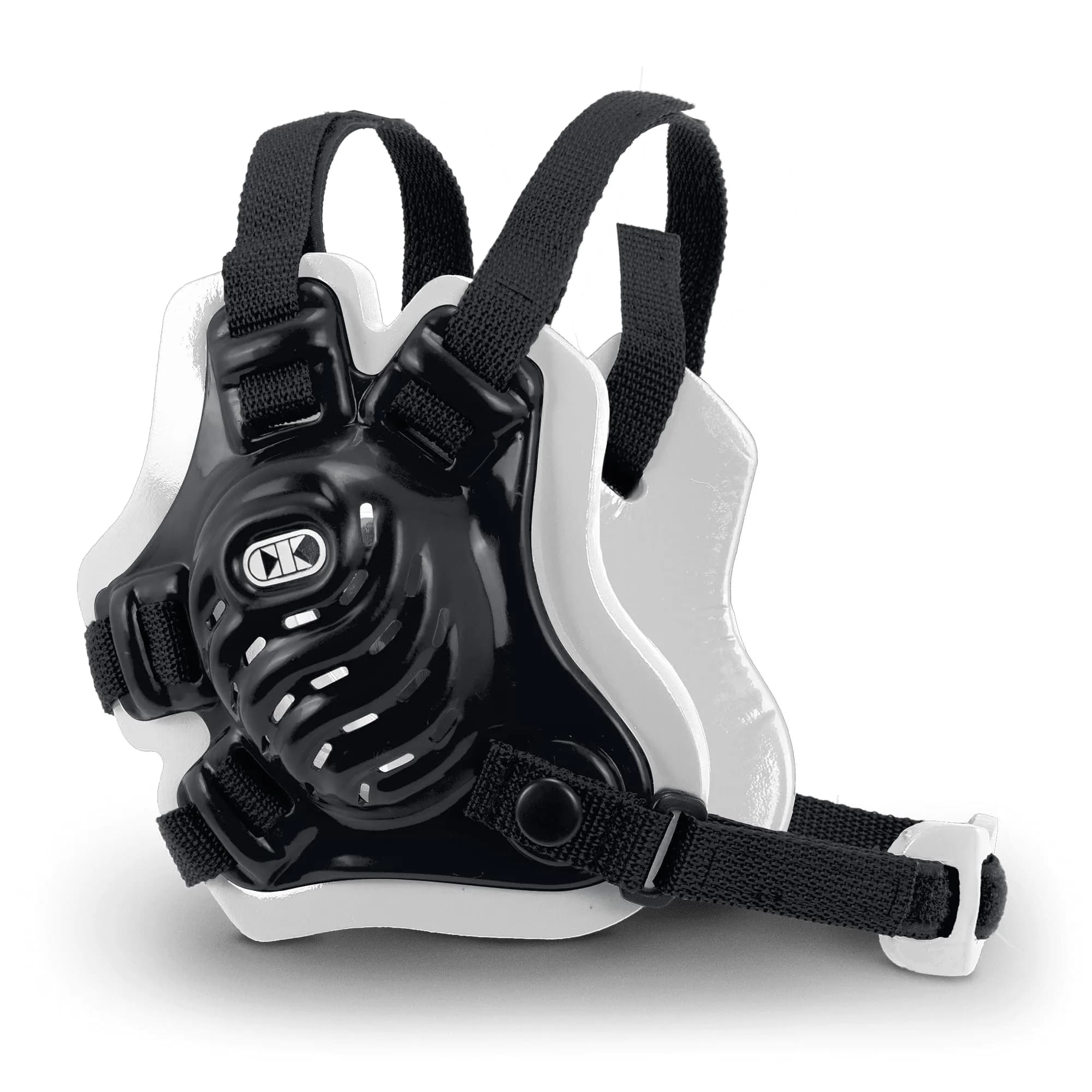 Cliff Keen Tornado Wrestling Headgear (Black/White/Black) | Durable, One Size Fit