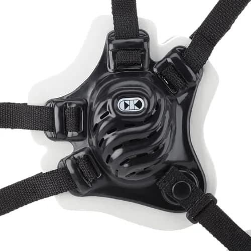 Cliff Keen Tornado Wrestling Headgear (Black/White/Black) | Durable, One Size Fit thumbnail 2