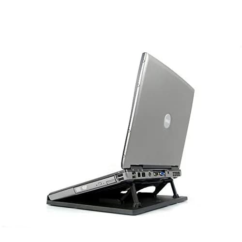 Vantec LapCool TX LPC-460TX Adjustable Notebook Stand with Built-in Fan (Black) | Silent Cooling & 17-inch Support thumbnail 2