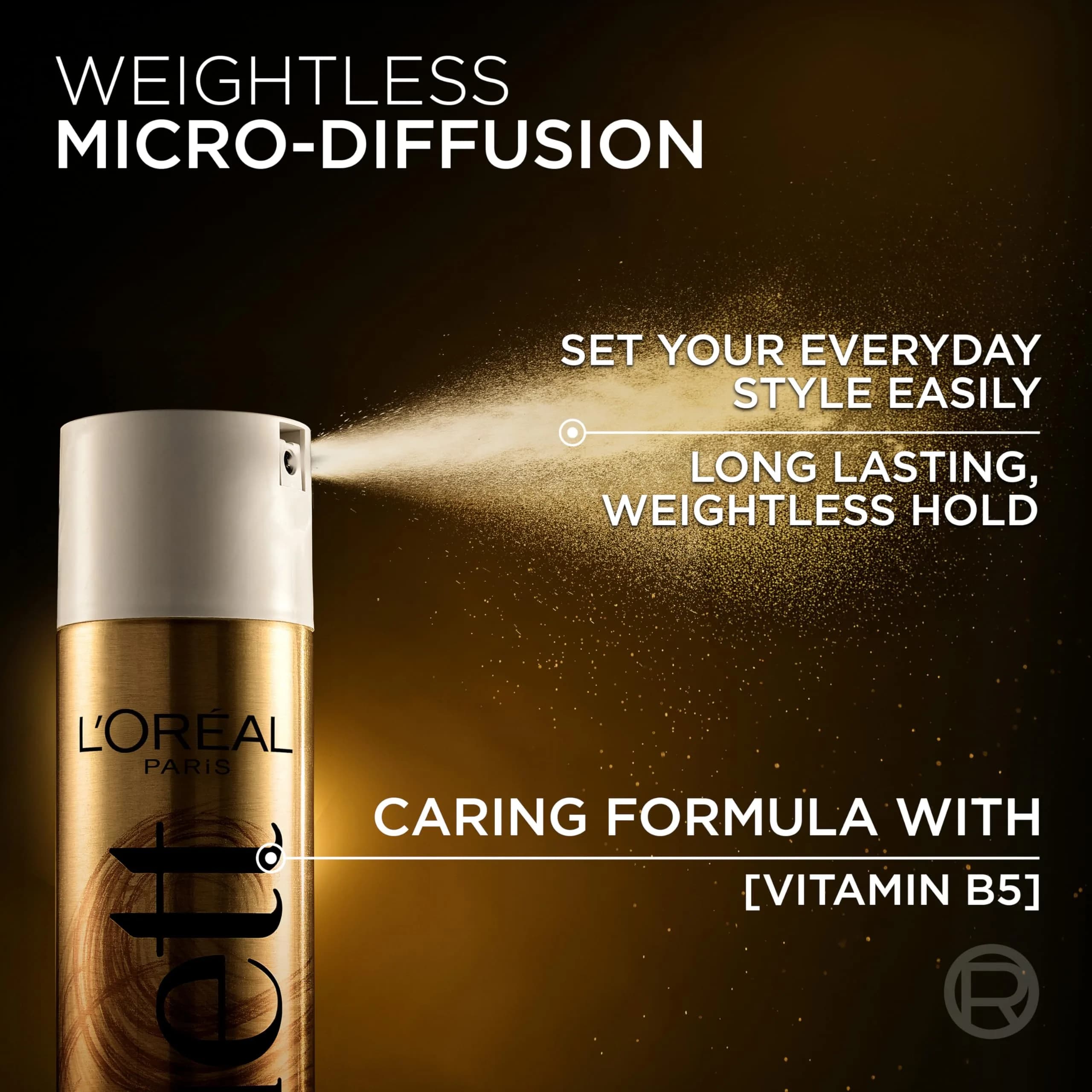 L'Oreal Paris Elnett Classic Hairspray 11 oz (311 g) | Extra Strong Hold with Humidity Resistant Frizz Control & Soft Finish - view 5