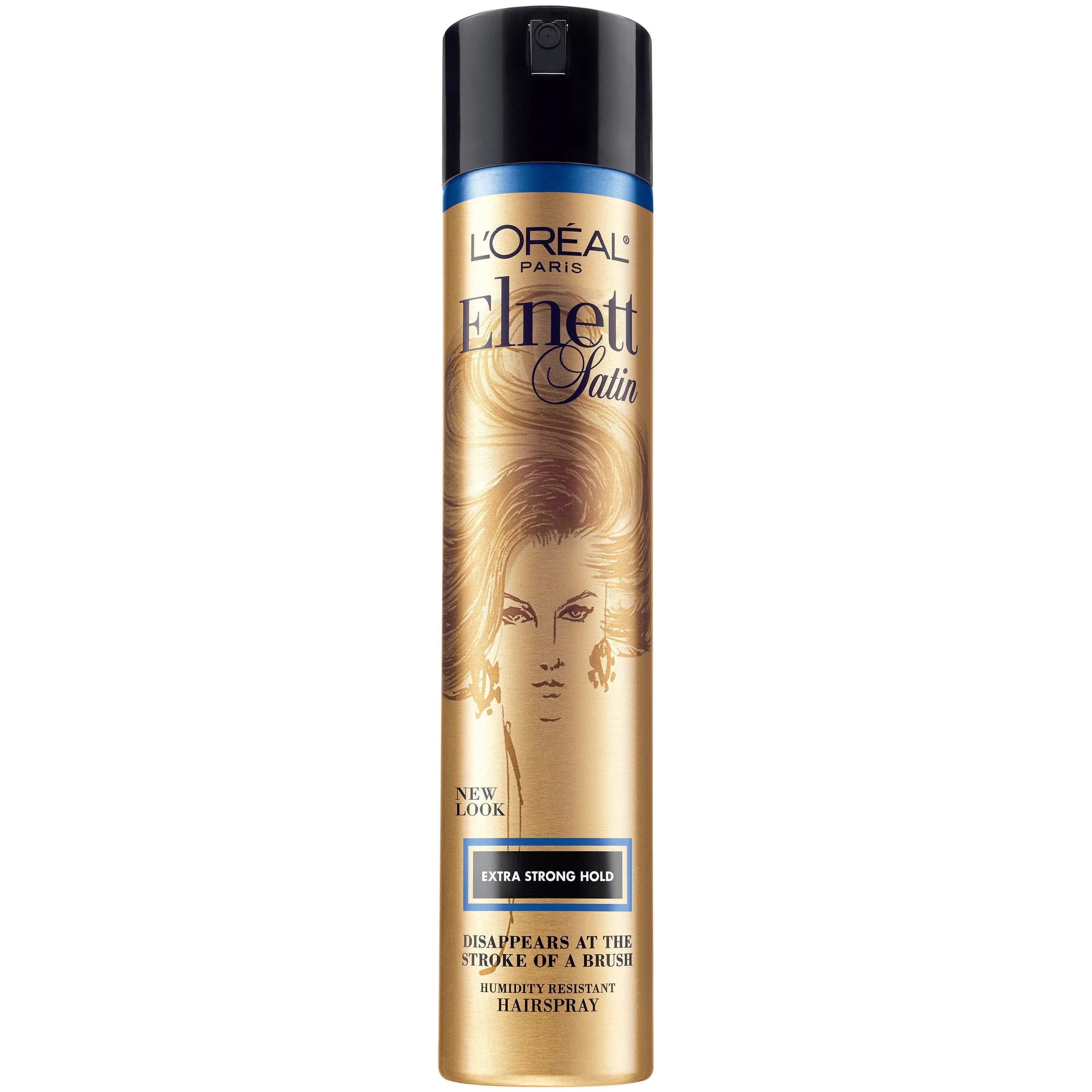 L'Oreal Paris Elnett Satin Precious Oils 11 oz Hairspray | Extra Strong Hold, Humidity Resistant - main product image