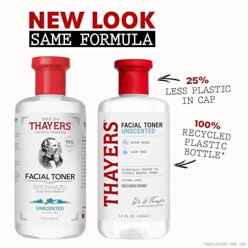 Thayers Witch Hazel Toner 355g | Alcohol-Free, Hydrating, Unscented, Vegan, Dermatologist Tested thumbnail 2