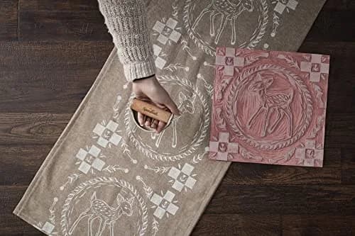 Speedball Speedy Carve Block 6 x 12 inch Pink | Easy Carving for Custom Stamps thumbnail 5