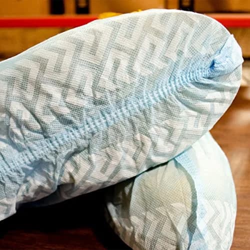 ShuBee Extra-Large Disposable Shoe Covers | Durable & Thick, 50 Pairs thumbnail 4