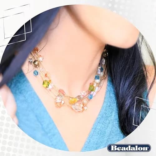 Beadalon 20-inch Straight Bead Board with Storage Bins | Jewelry Making & Bracelet Design Tool thumbnail 6
