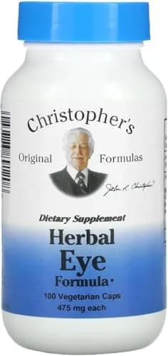 Christopher's Original Formulas Herbal Eye Formula - Natural Eye Support with Whole Food Herbs - Pack of 6 | Supports Eye Health thumbnail 1