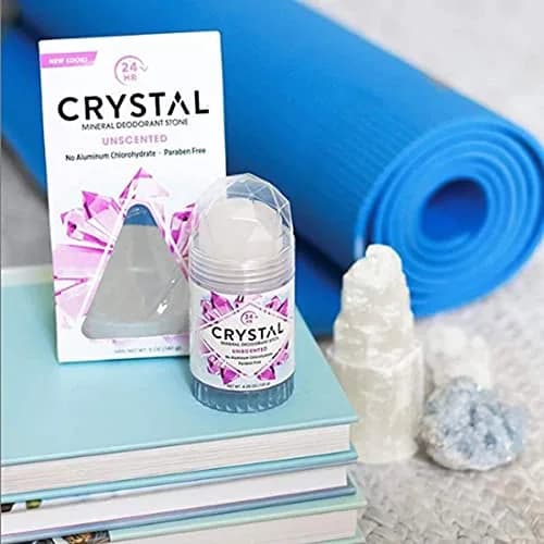 Crystal Essence Mineral Deodorant Stick - Unscented Body Deodorant 16.75ml (0.5 Fl Oz) | 24-Hour Odor Protection thumbnail 5