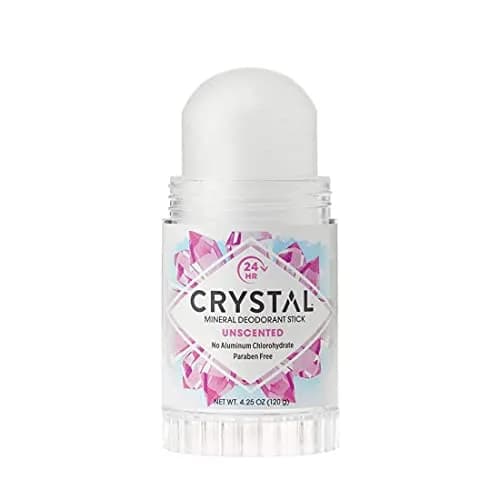 Crystal Essence Mineral Deodorant Stick - Unscented Body Deodorant 16.75ml (0.5 Fl Oz) | 24-Hour Odor Protection thumbnail 2
