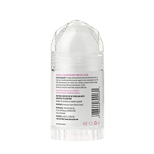 Crystal Essence Mineral Deodorant Stick - Unscented Body Deodorant 16.75ml (0.5 Fl Oz) | 24-Hour Odor Protection thumbnail 3