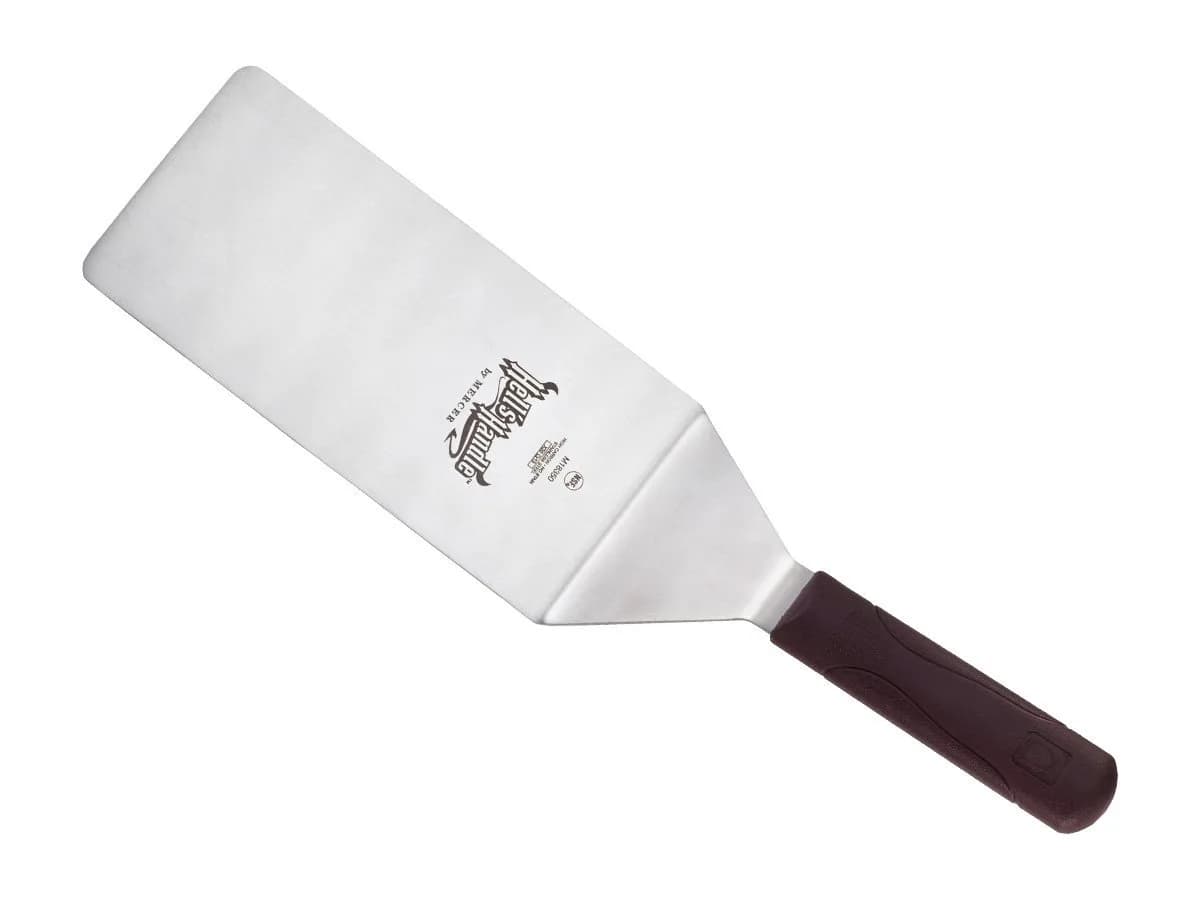 Mercer Culinary Hell's Handle Heavy Duty Turner/Spatula 8" x 4" | Heat-Resistant Stainless Steel