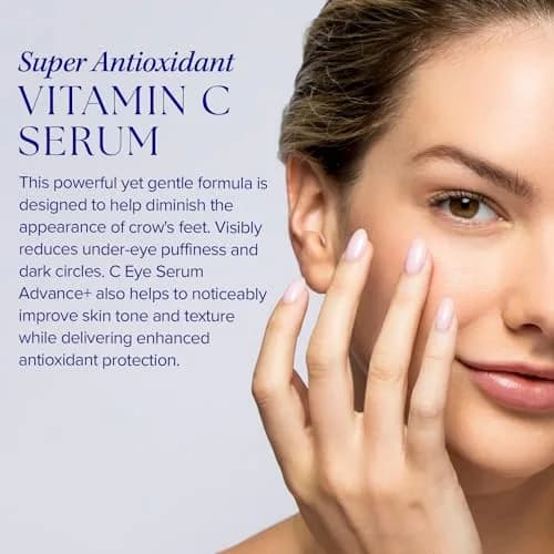 iS CLINICAL C-Eye Advance+ Serum 15ml (0.5 Fl Oz) | Brightens Dark Circles & Reduces Puffiness thumbnail 4
