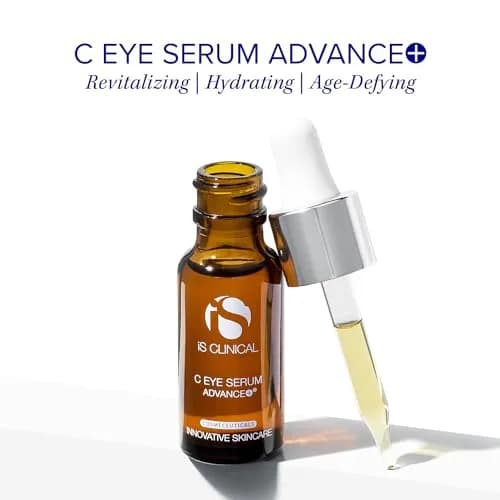 iS CLINICAL C-Eye Advance+ Serum 15ml (0.5 Fl Oz) | Brightens Dark Circles & Reduces Puffiness thumbnail 5