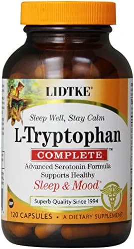 Lidtke L-Tryptophan Complete Capsules 120 Count | Supports Sleep & Mood thumbnail 1