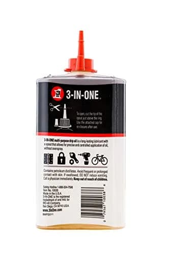 3-IN-ONE Multi-Purpose Oil 8 OZ (236 ml) | Lubricates, Cleans, Protects Against Rust thumbnail 5