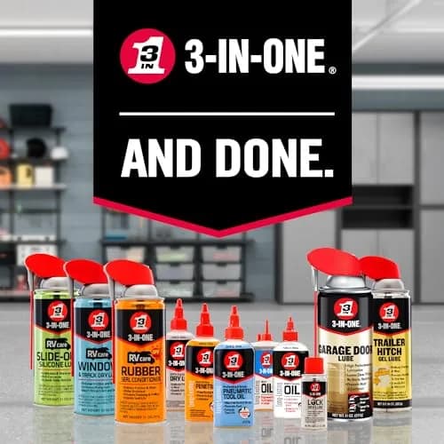 3-IN-ONE Multi-Purpose Oil 8 OZ (236 ml) | Lubricates, Cleans, Protects Against Rust thumbnail 6