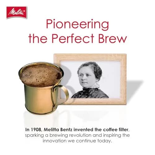 Melitta #4 Unbleached Coffee Filters, Natural Brown Cone Filters, 100 Count (Pack of 6) | Flavor-Enhancing Microfine Perforations thumbnail 4