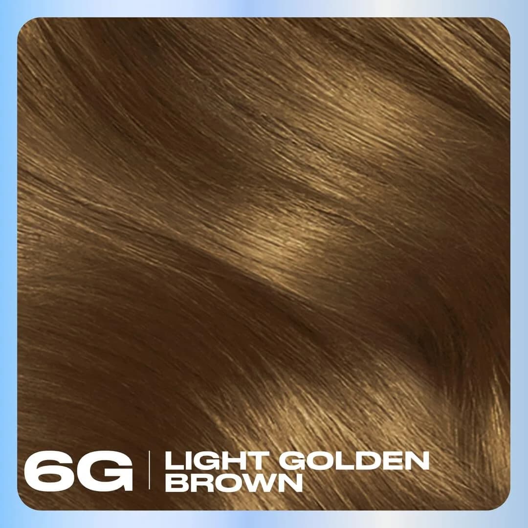 Clairol Nice'n Easy 6G Light Golden Brown Permanent Hair Dye - 3 Pack - view 3